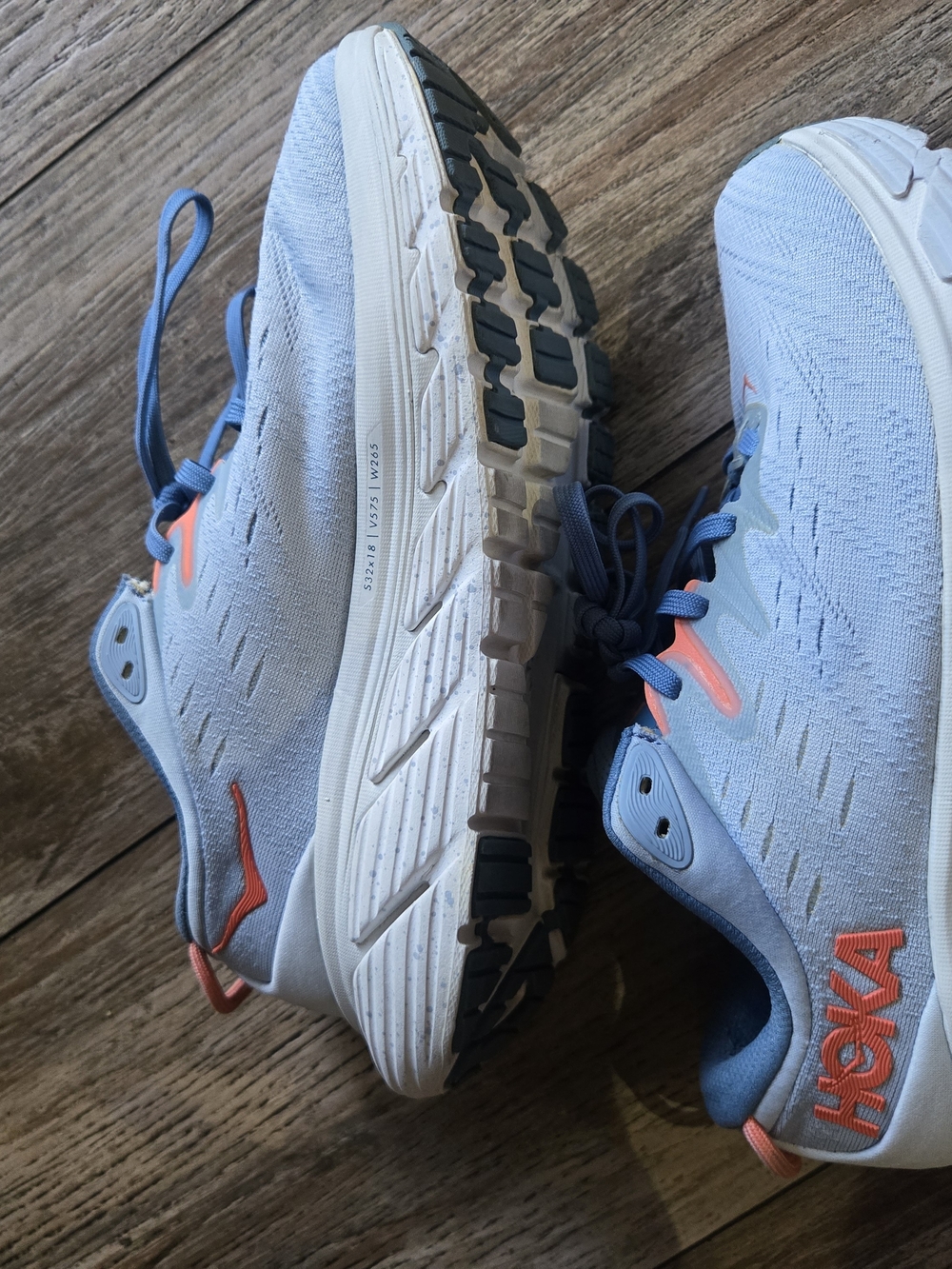 Hoka Light Blue Running Sneakers - Picture 2 of 6